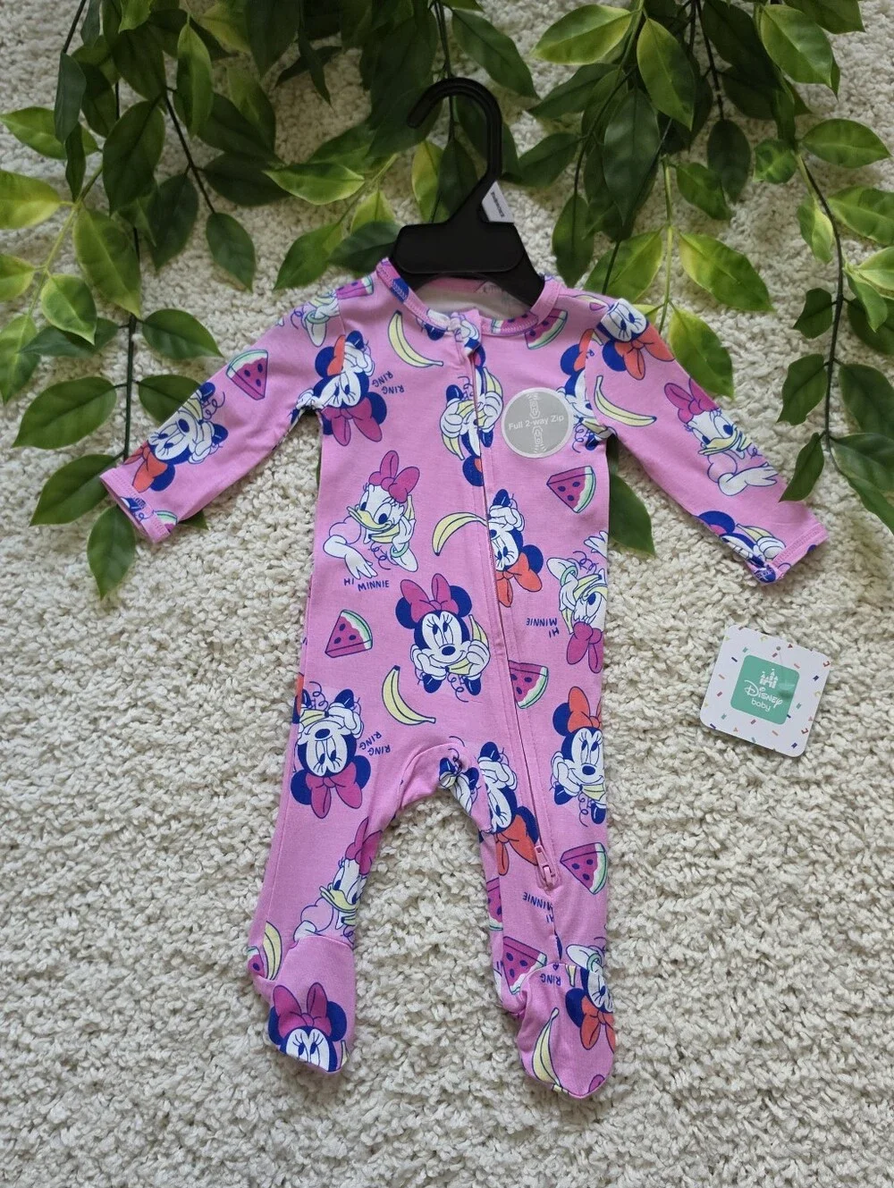 Baby Girl Minnie & Daisy Sleeper (Newborn)